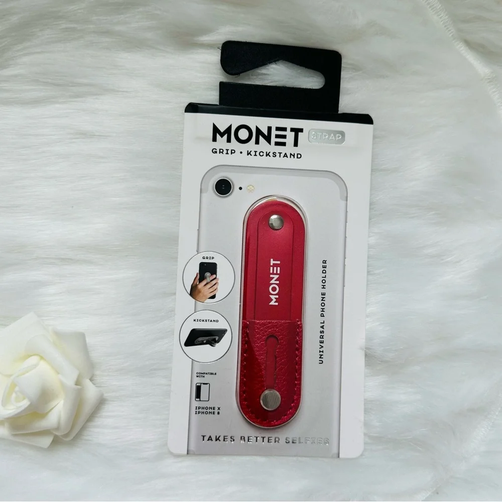 Monet Strap Grip Kickstand Universal Phone Holder - NWT